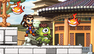 Little Fire Ninja: azione scorrevole, ninja, combattimento, spade