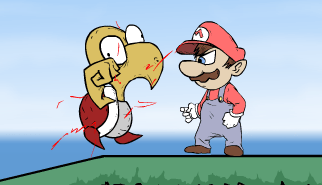 Mario Combat Deluxe: super mario, lotta, picchiaduro, combattimento