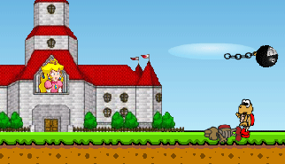 Mario Defender: castello, difesa, super mario
