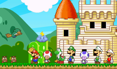 Mario and Friends Tower Defense: tower defense, super mario