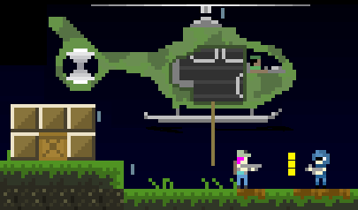 MercX: azione scorrevole, arcade, pixel, sparatutto