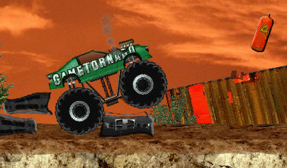 Monster Truck Demolisher: truck, tragitto, smash