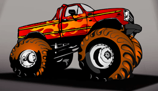 Monster Truck Destroyer: truck, distruttivi, motori
