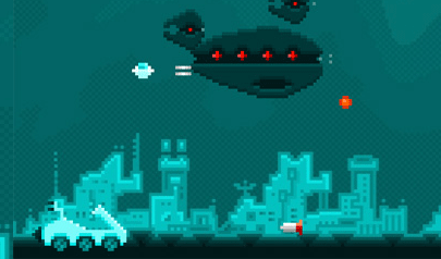 Nanobeast: sparatutto, arcade, pixel, space shooting