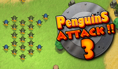 Penguins Attack!! 3 TD: tower defense, difesa, pinguini