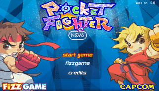 Pocket Fighter Nova: lotta, picchiaduro, arcade, console, pixel, street fighting