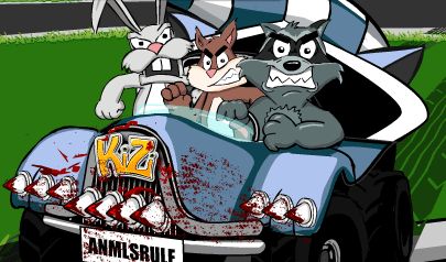 Pirati della Strada - Roadkill Revenge: esplosione, semaforo, traffico