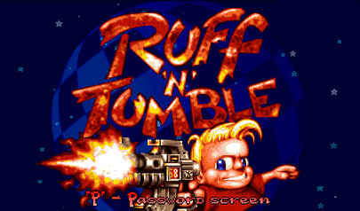 Ruff 'n Tumble: platform, console, arcade, pixel