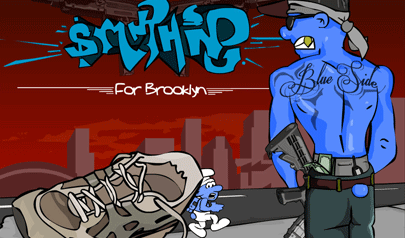 Puffi Sparatutto - Smurphin For Brooklyn: sparatutto, puffi, splatter