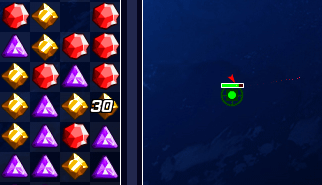 Space Attack: match3, blocchi colorati, space shooting, navicella