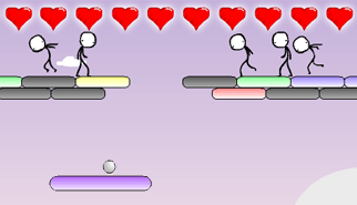 StickBrix: arkanoid, stickman