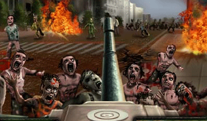 Tank Attack 2 - Infected City: tank, zombie