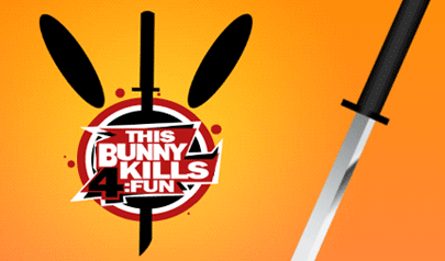 This Bunny Kills 4 - Fun: azione scorrevole, samurai, ninja, spade, combattimento, bunny kill