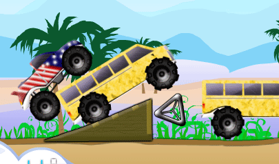 Truck Toss: truck, tragitto, acrobazie