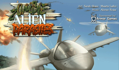 Zombie Alien Parasites: battaglia aerea, aereo, sparatutto, battaglia