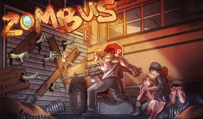 Zombus: zombie, carmageddon, splatter