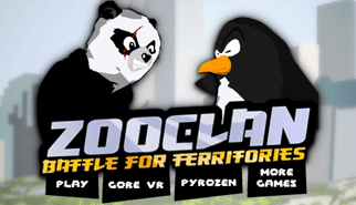 Guerra allo Zoo - ZooClan: battaglia, bersaglio, animali, pinguini, panda