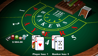 Baccarat: carte, casin�, baccarat, gambling