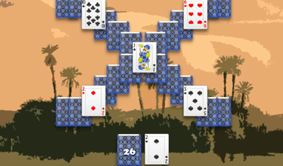 Ancient Persia Solitaire: carte, solitario