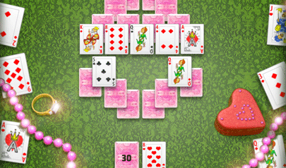 Solitario - Duchess Tripeaks: carte, solitario