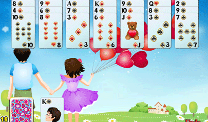 Golf Solitaire First Love: solitario, carte