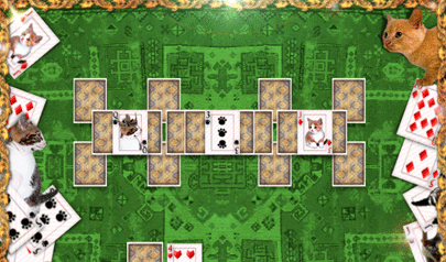 Kitty Tripeaks: carte, solitario, gatti