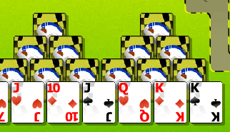 Moto Race T Solitaire: carte, solitario