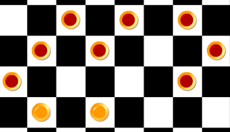 La Dama - UR Checkers: dama, scacchiera