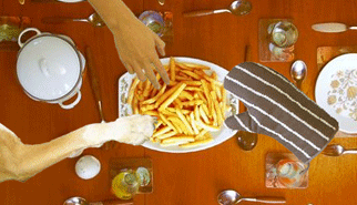 Ladri di Patatine - Chip Grabber: riflessi, cucina