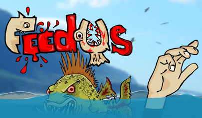 Il Piranha - Feed Us: splatter, pesci
