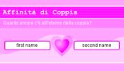 Affinit di Coppia - Love Calculator