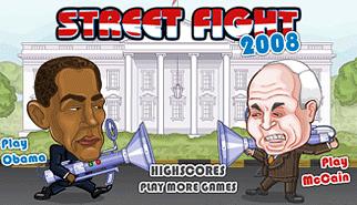 Gioca a Presidential Street Fight 2008