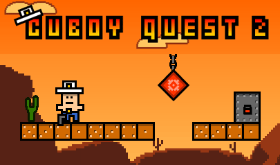 Cuboy Quest 2: ragionamento, uscita, cowboy