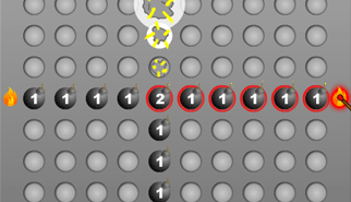 Griglia Espoliva - Grid Blast: bombe, ragionamento