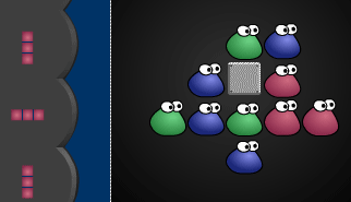 Blob Twist: blob, rotazione