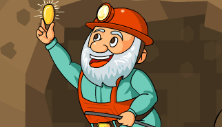 Gold Panic: sokoban, miniera, oro
