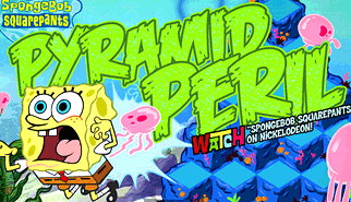 Spongebob Pyramid Peril: spongebob, cartoons, qbert, bambini