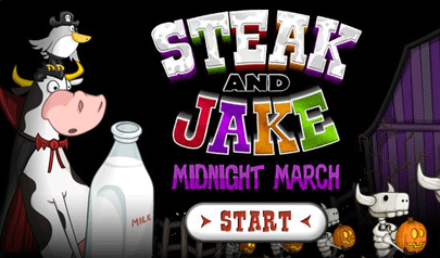 Steak and Jake Midnight March: gruppi colorati, halloween