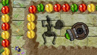 Tropical Jungle Rumble: zuma, palline, blocchi colorati
