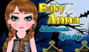 Baby Anna Halloween Spa Day