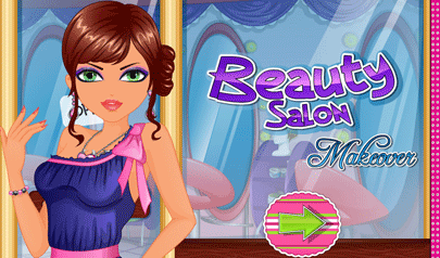 Beauty Salon Makeover: girls, dressup, makeup, bellezza