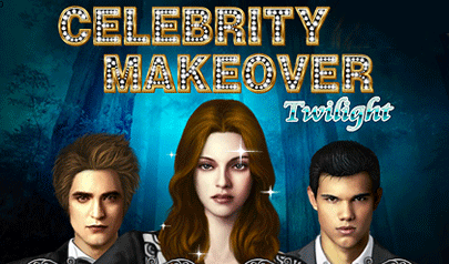 Celebrity Makeover - Twilight: girls, makeup, film, vip, dressup