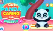 Cute Panda Caring and Dressup