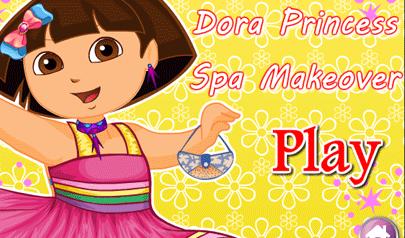 Dora Princess Spa Makeover