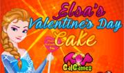 Elsa's Valentines Day Cake