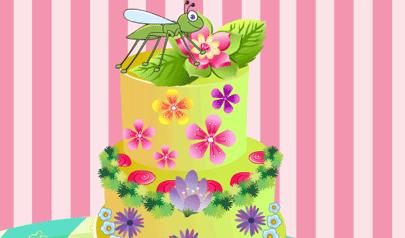 Gioca a Flamboyant Flower Cake Decor