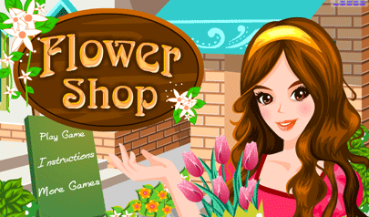 Il negozio di Fiori: fiori, bancone, girls, negozio