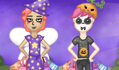 Gioca a Funny Halloween Costumes