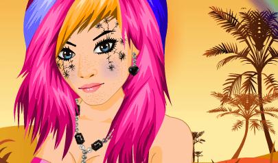 Gioca a Hair Coloring Game