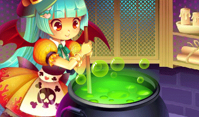 Halloween Fortune: girls, halloween, dressup, slot machine